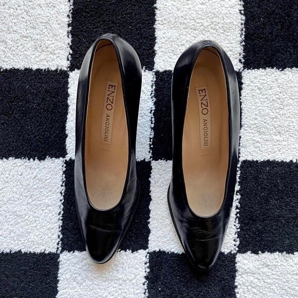Vintage Enzo Angiolini Leather Heels - Picture 2 of 4